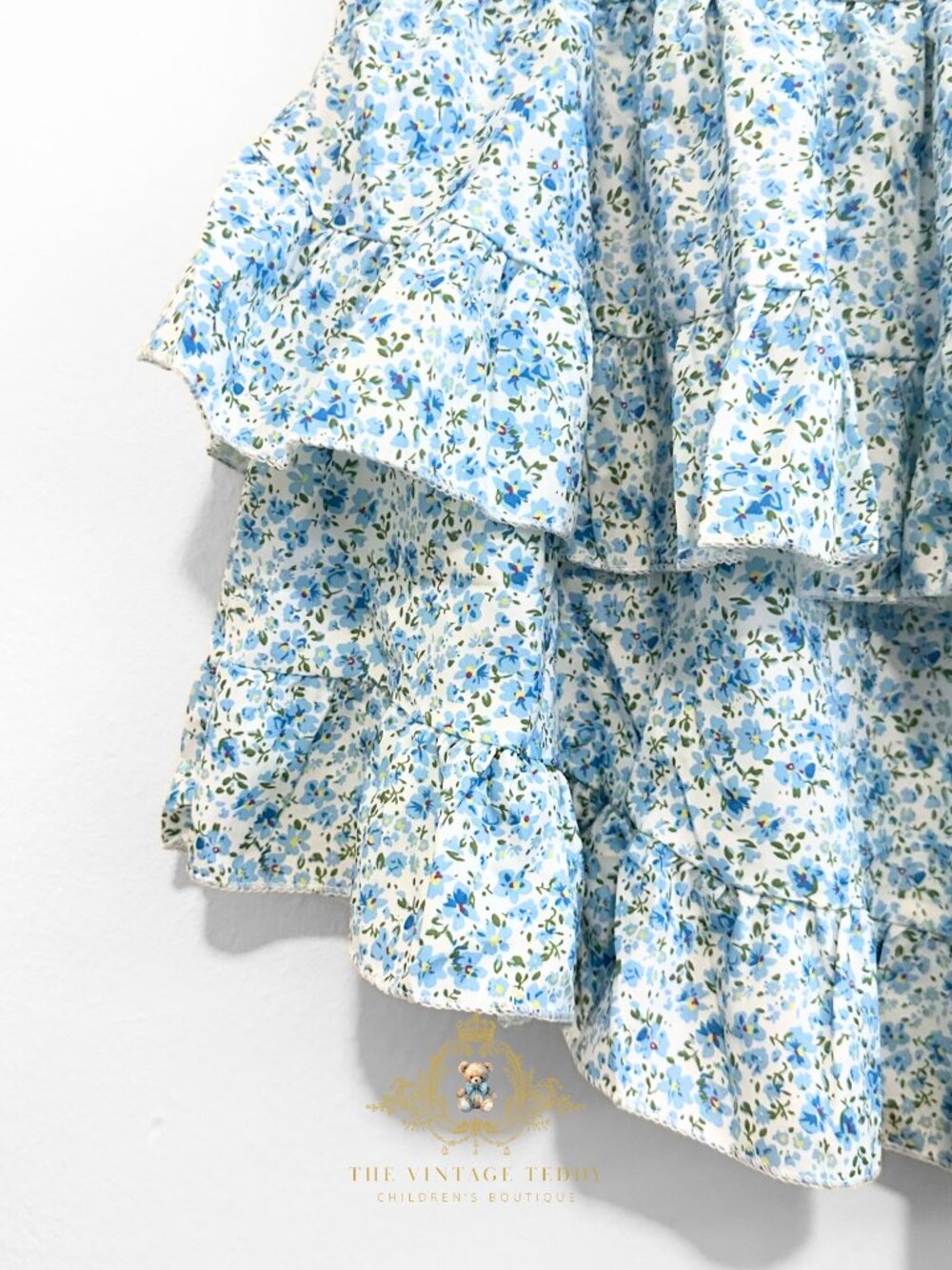 NWT Pretty Girls Floral Dress & Denim Jean Jacket 2-Piece Set Sundress Blue 5T - Picture 4 of 5